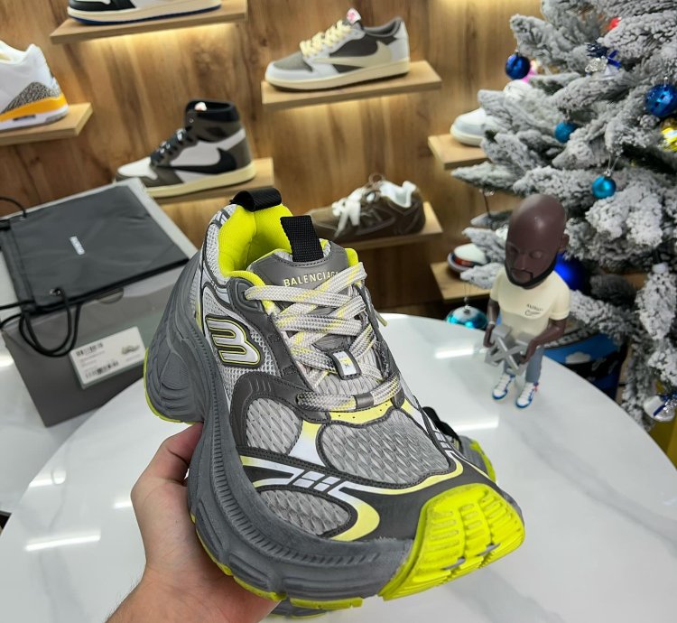Balenciaga 10xl Sneaker Grey Yellow