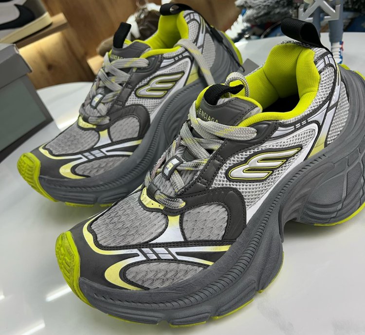 Balenciaga 10xl Sneaker Grey Yellow