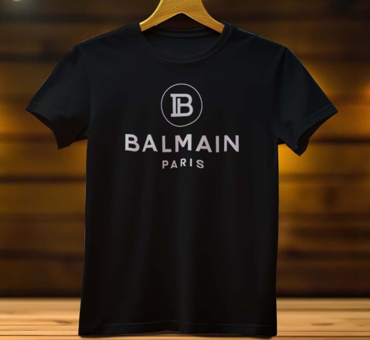 Balmain Paris Logo Mens Tshirt Size Usa