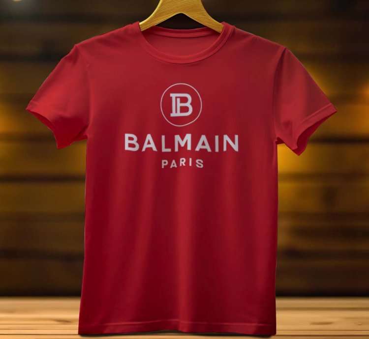 Balmain Paris Logo Mens Tshirt Size Usa