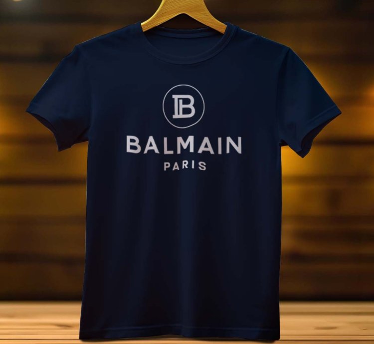 Balmain Paris Logo Mens Tshirt Size Usa