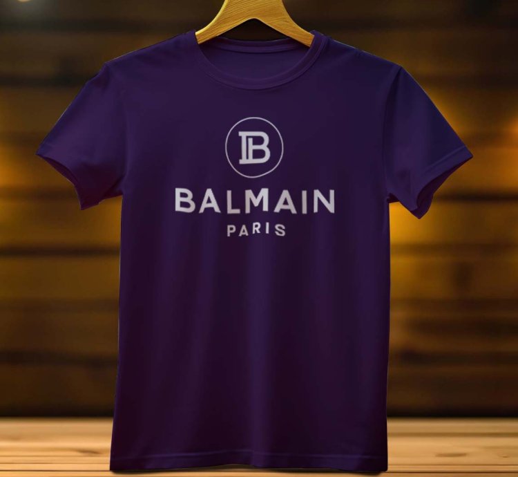 Balmain Paris Logo Mens Tshirt Size Usa