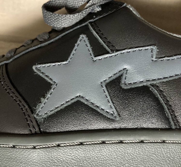 Bapesta Leather Sneakers Bathing Ape Bape Sta Shoes Nigo