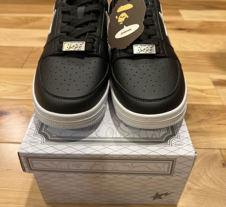 Bapesta Low M2 Black Sz10