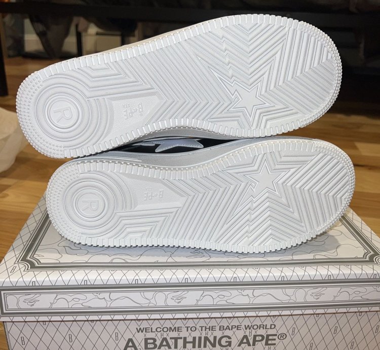 Bapesta Low M2 Black Sz10