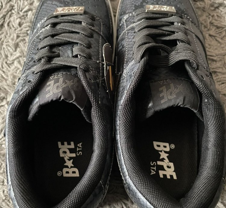 Bapesta Low M2 Python - Black