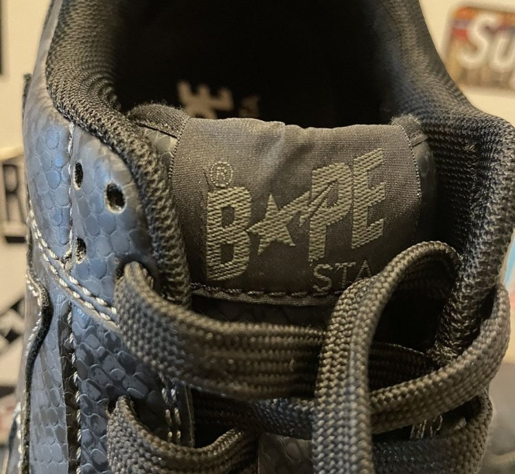 Bapesta Low M2 Python - Black