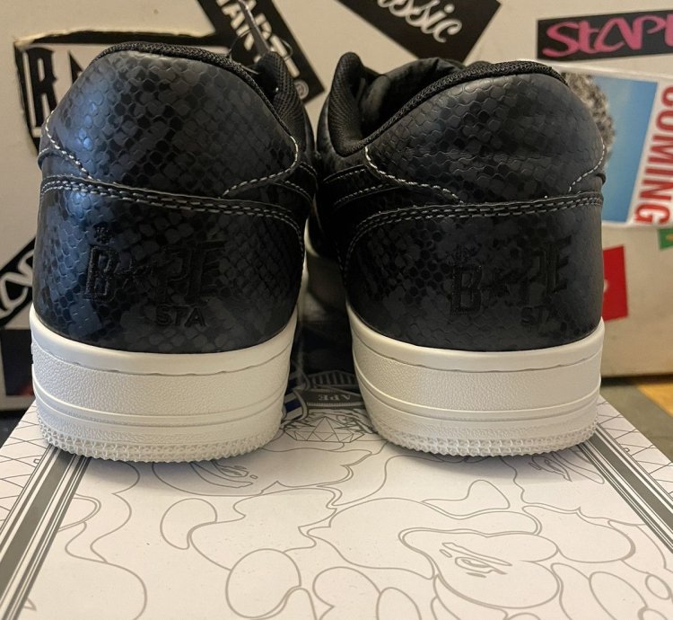 Bapesta Low M2 Python - Black