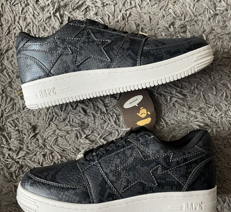 Bapesta Low M2 Python - Black