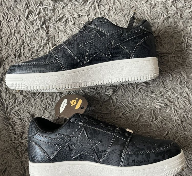 Bapesta Low M2 Python - Black