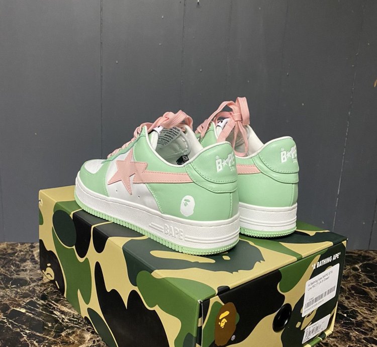 Bapesta Low Pastel