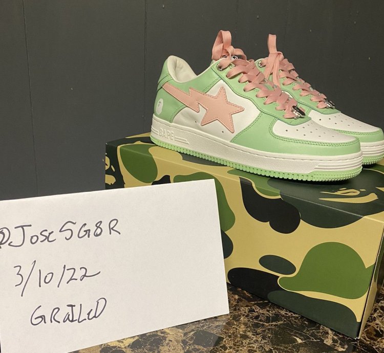 Bapesta Low Pastel
