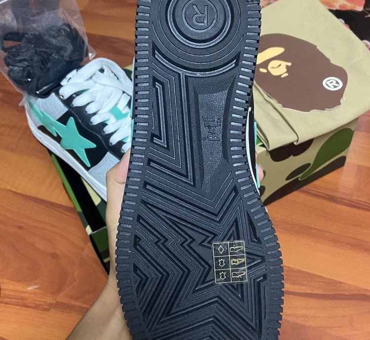 Bapesta Lows grey Green
