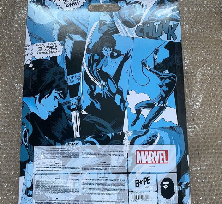 Bapesta Marvel Black Widow
