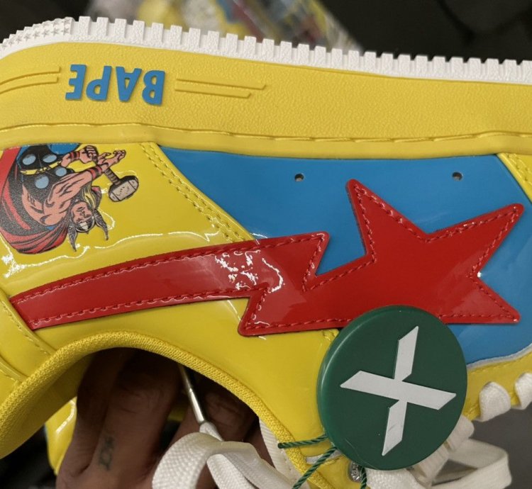 Bapesta Marvel Comics thor