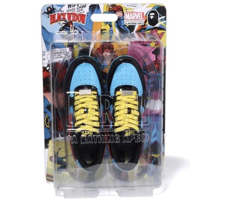 Bapesta Marvel Comics Black Widow