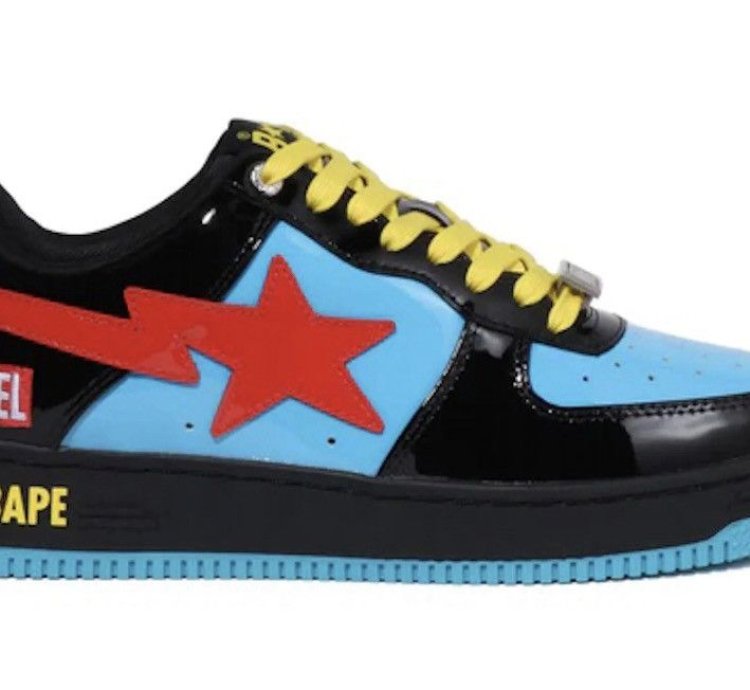 Bapesta Marvel Comics Black Widow