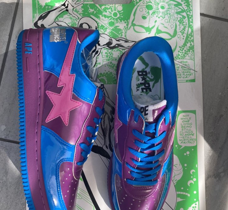 Bapesta Marvel Sliver Surfer 2005