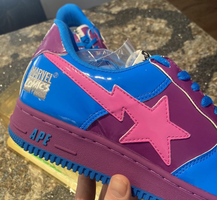Bapesta Marvel Sliver Surfer 2005