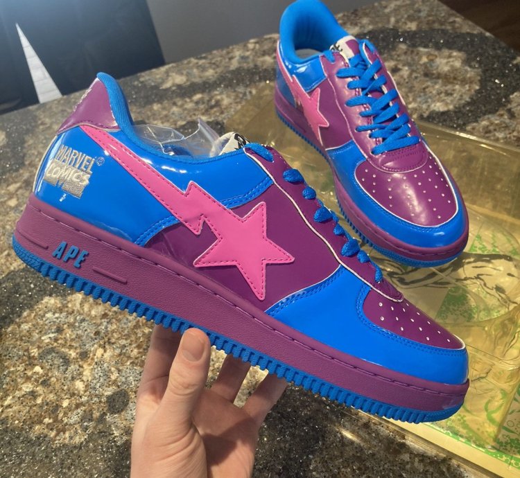Bapesta Marvel Sliver Surfer 2005