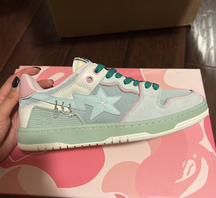 Bapesta Minty Green