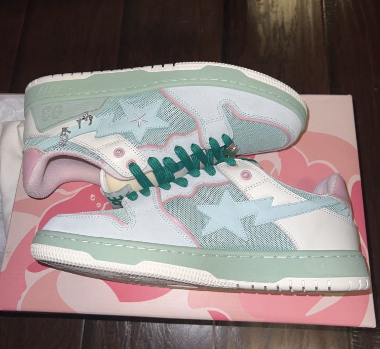 Bapesta Minty Green