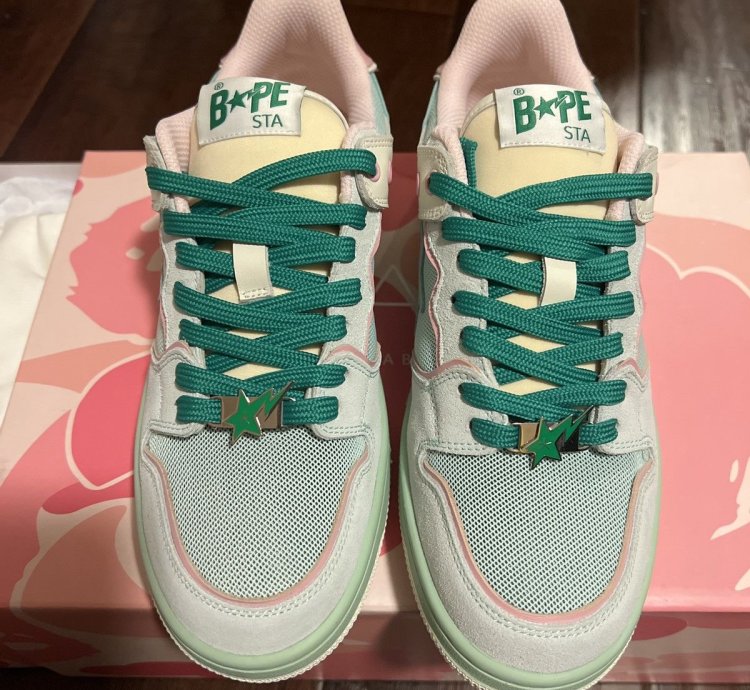 Bapesta Minty Green