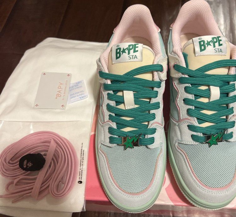 Bapesta Minty Green