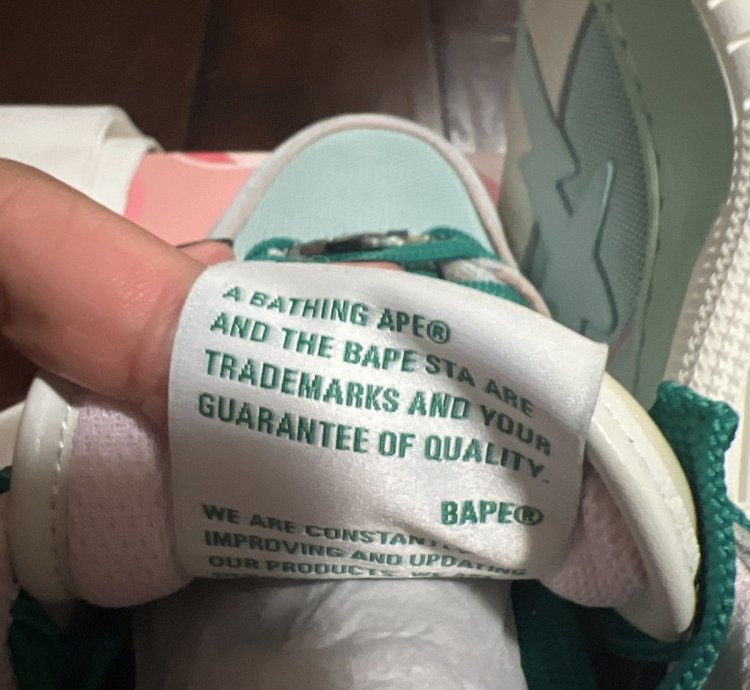 Bapesta Minty Green