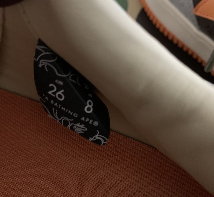 Bapesta Orange