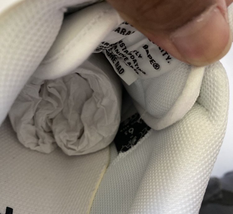 Bapesta Patent Leather All White