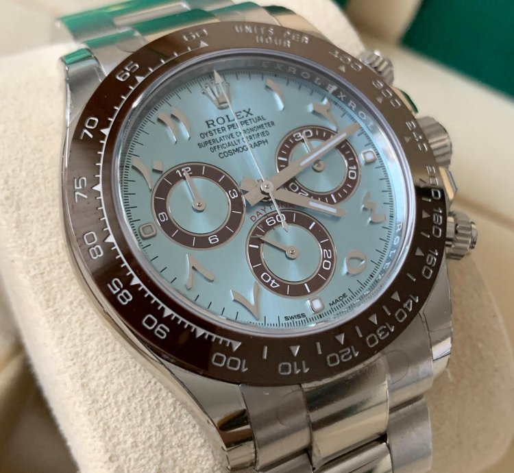 Rolex Daytona Arabic New Platinum 116506