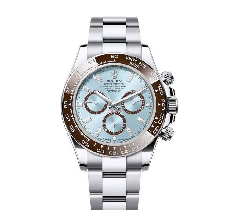 Rolex Daytona Basel One 126506a Ice Blue Dial Diamond Index Daytona 40mm