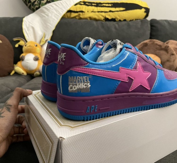 Bapesta Silver Surfer