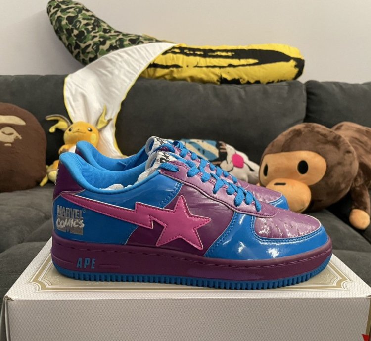 Bapesta Silver Surfer