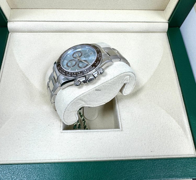 Rolex Daytona Cosmograph Daytona 40mm Ice Blue Dial Platinum