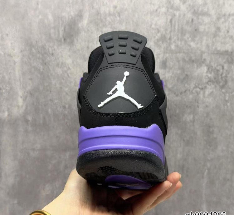 Jordan 4 Purple Thunder Shoes Sneakers Nk4203-000