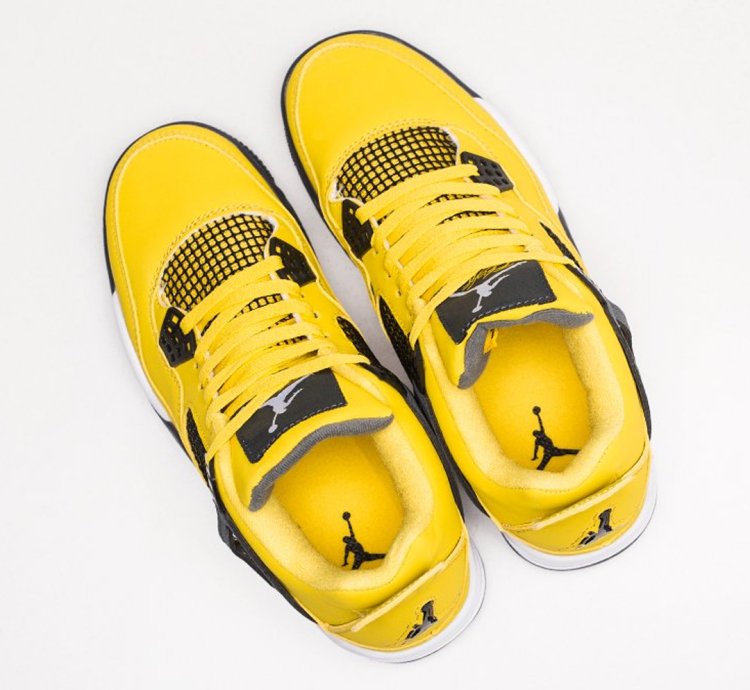 Nike Air Jordan 4 Retro Lightning Ct8527-700 Yellow Thunder