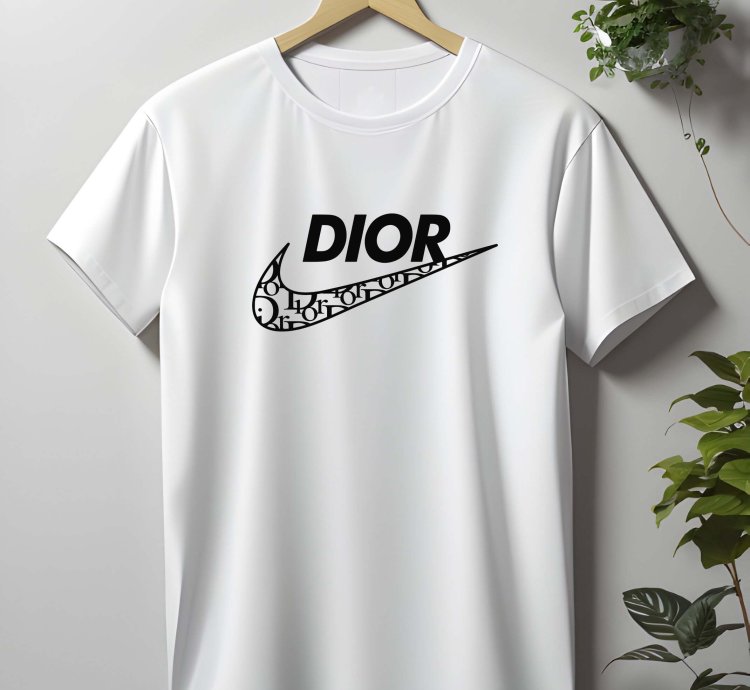 Dior Nike Logo Mens Shirt Size Made In Usa