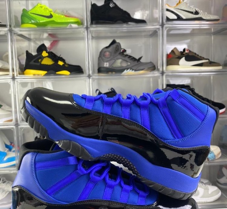 Jordan 11 Retro High Royal Blue Black