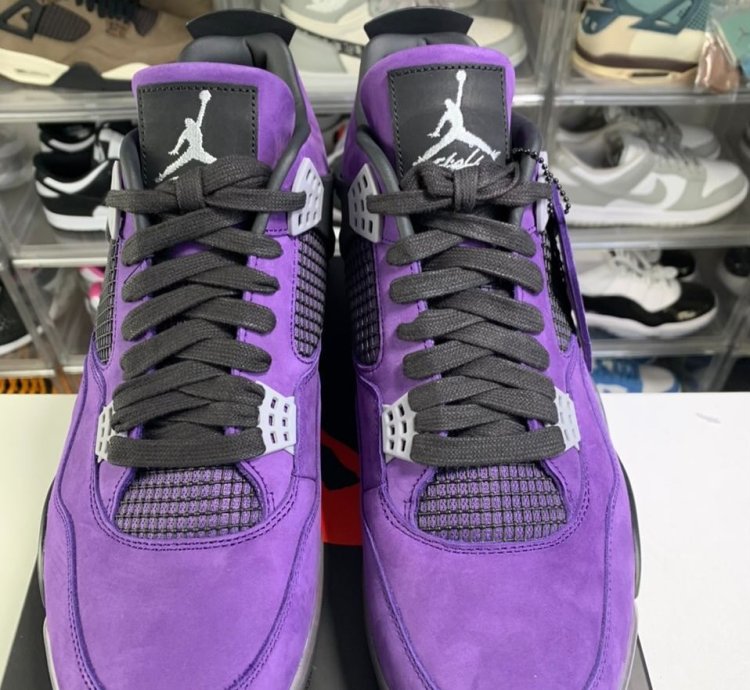 Jordan 4 Travis Scott Purple