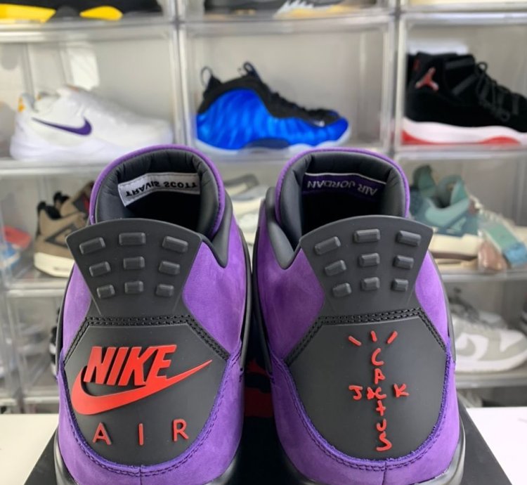 Jordan 4 Travis Scott Purple
