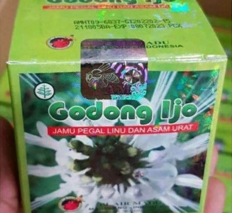 Godong Ijo Original Herbal Capsule For Immune Support 10 Box
