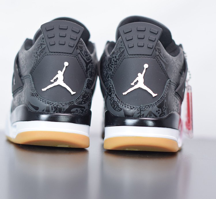 Nike Air Jordan 4 Retro Laser Black Gum