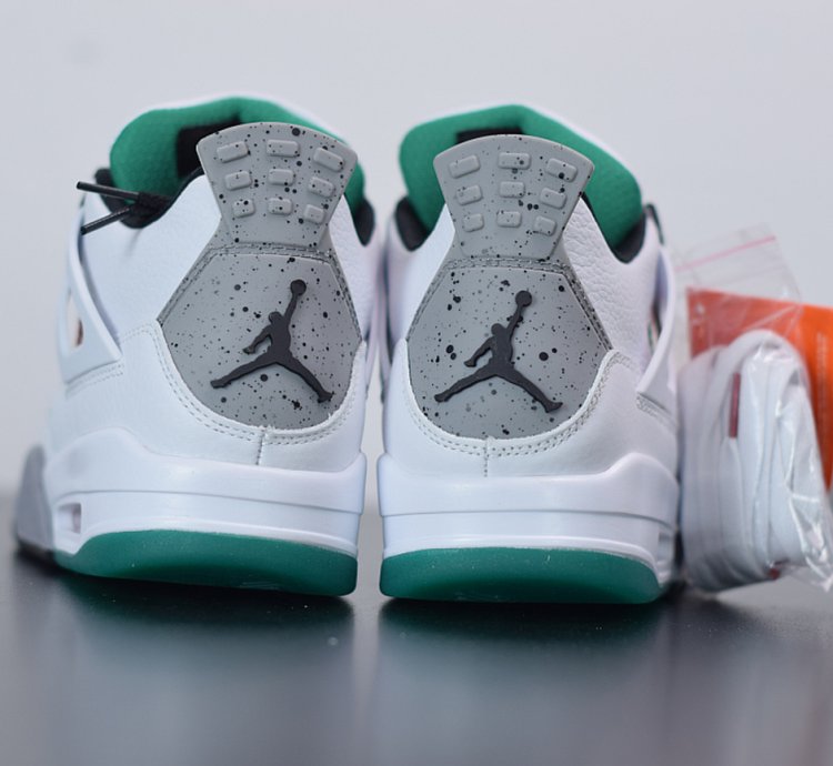 Nike Air Jordan 4 Retro Lucid Green Rasta