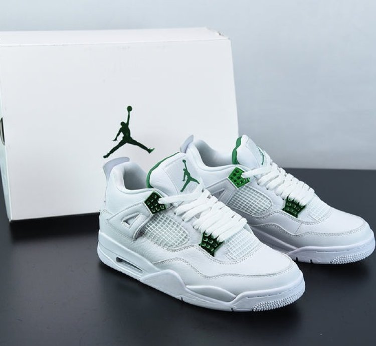 Nike Air Jordan 4 Retro Metallic Green