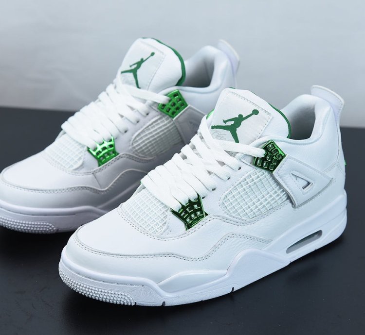 Nike Air Jordan 4 Retro Metallic Green