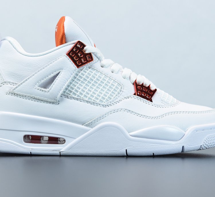 Nike Air Jordan 4 Retro Metallic Orange
