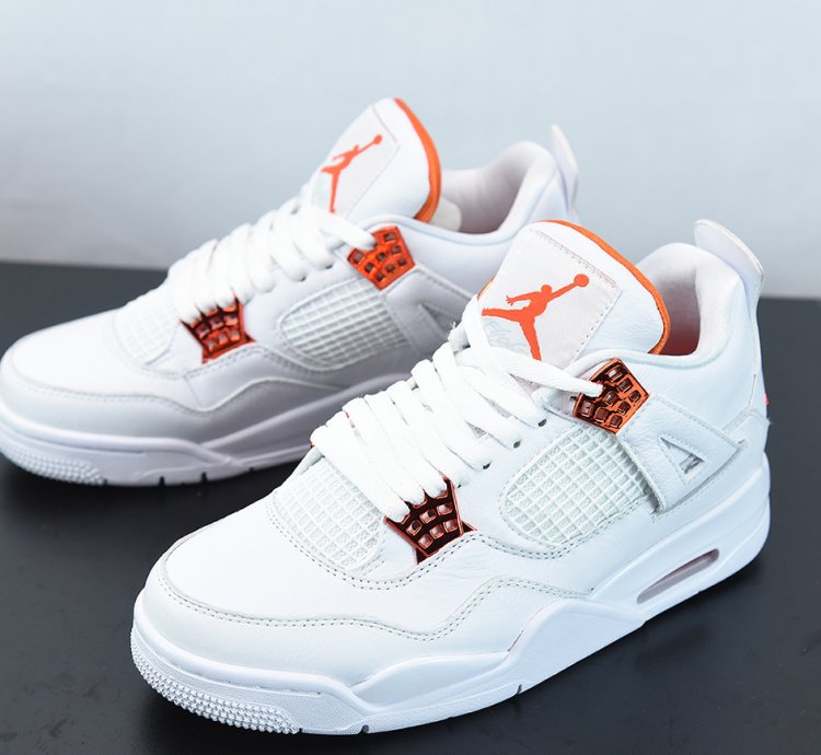 Nike Air Jordan 4 Retro Metallic Orange