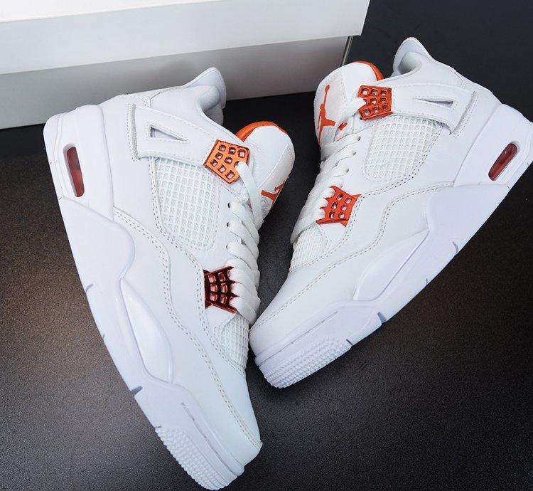 Nike Air Jordan 4 Retro Metallic Orange
